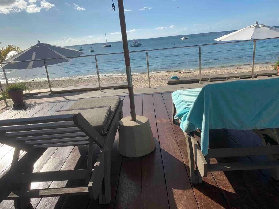 Beachfront Le Cerisier Trou Aux Biches, Mon Choisy Apartamento Mont-Choisy Exterior foto